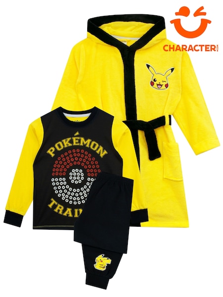 Character Pokemon Dressing Gown And Pyjamas Set (N14459) | ‏163 ر.ق.
