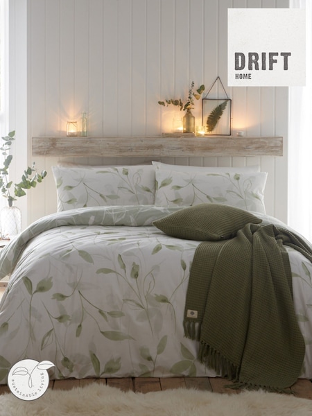 Drift Home Green Eliza Duvet Cover Set (N14511) | $34 - $69