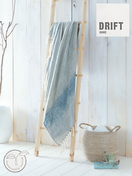 Drift Home Green Bretton Throw (N14548) | 109 QAR