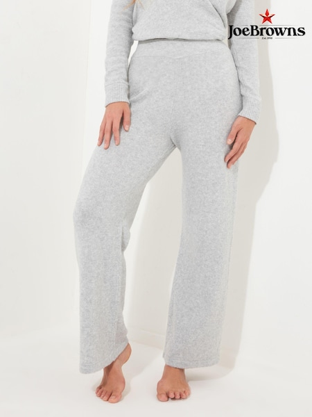Joe Browns Grey Sloe Joes Wide Leg Knitted Trousers (N14584) | €21.50