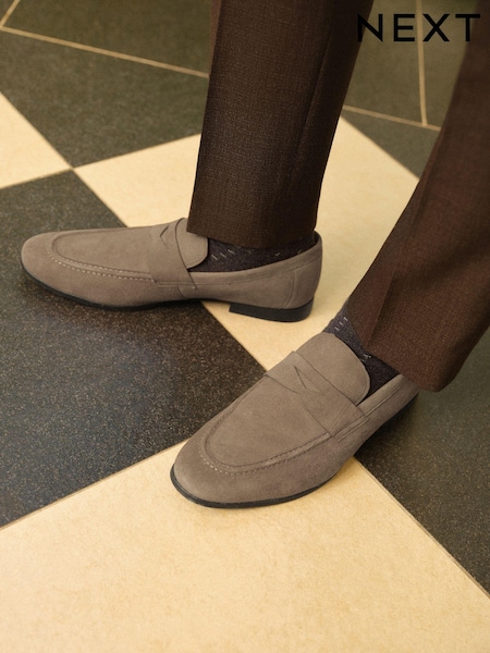 Taupe rjava - Saddle Loafers (N14683) | € 27