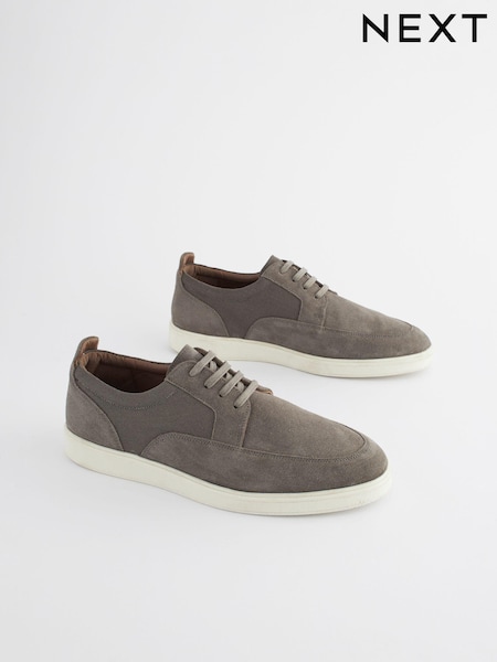 Grey Suede Cupsole Casual Shoes (N14758) | €22