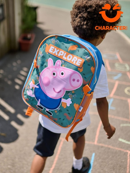 Character Green George Pig Backpack and Lunchbag Set (N14832) | €33