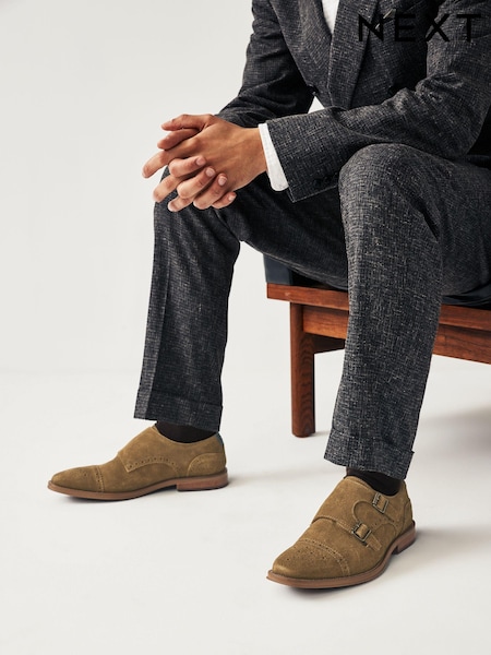 Stone Double Monk Shoes (N15280) | €21.50