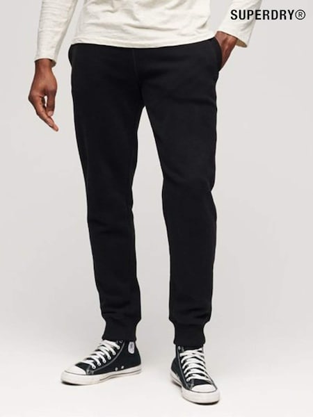 Superdry Black Essential Logo Joggers (N15596) | AZN 138