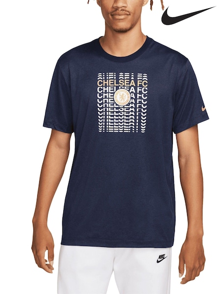 Nike Blue Chelsea Repeat T-Shirt (N15905) | €17.50