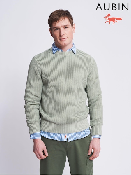 Aubin Martin Ribbed Crew Jumper (N16246) | €56