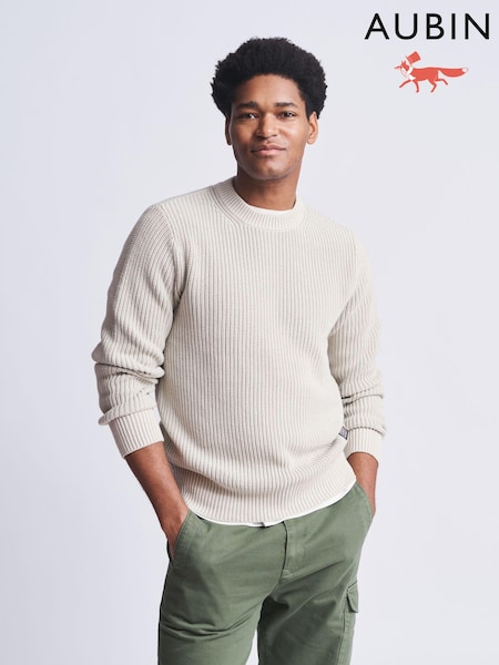 Aubin Martin Ribbed Crew Jumper (N16247) | €49