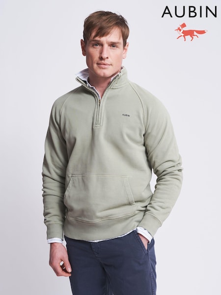 Aubin Provost Zip Neck Sweat Top (N16251) | €56