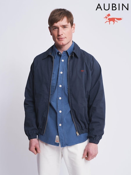 Aubin Stow Cotton Twill Harrington Jacket (N16255) | €89