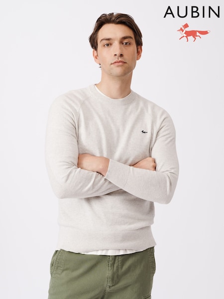 Aubin Collum Cotton Crew Neck Jumper (N16263) | €46