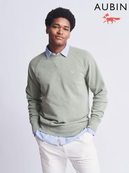 Aubin Garsdale Slub Crew Sweat Top (N16270) | €50