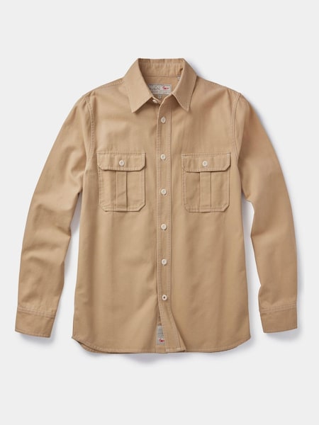 Aubin Sand Warley Overshirt (N16278) | €66
