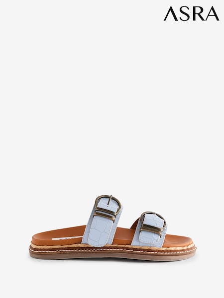 ASRA London Sallie Leather Strappy Brown Sandals (N16728) | €76