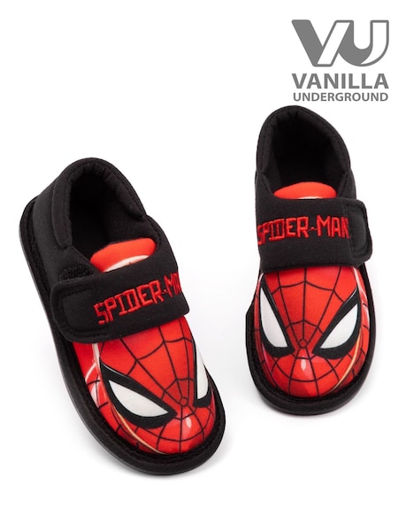 Vanilla Underground Red Spiderman Winter Slippers (N16742) | 74 QAR