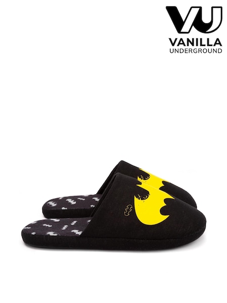 Vanilla Underground Black Batman Winter Slippers (N16744) | €26