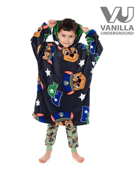 Vanilla Underground Blue Boys Paw Patrol Chase Blanket Hoodie (N16755) | €34