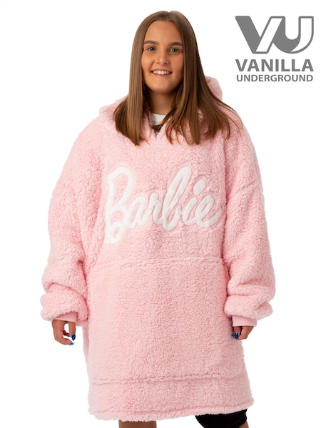 Vanilla Underground Pink Barbie Ladies Blanket Hoodie (N16765) | €74