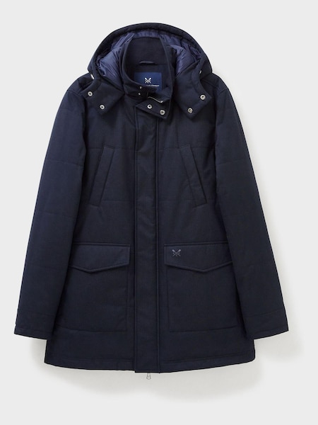 Crew Clothing Company Blue Classic Casual Coat (N16828) | €108