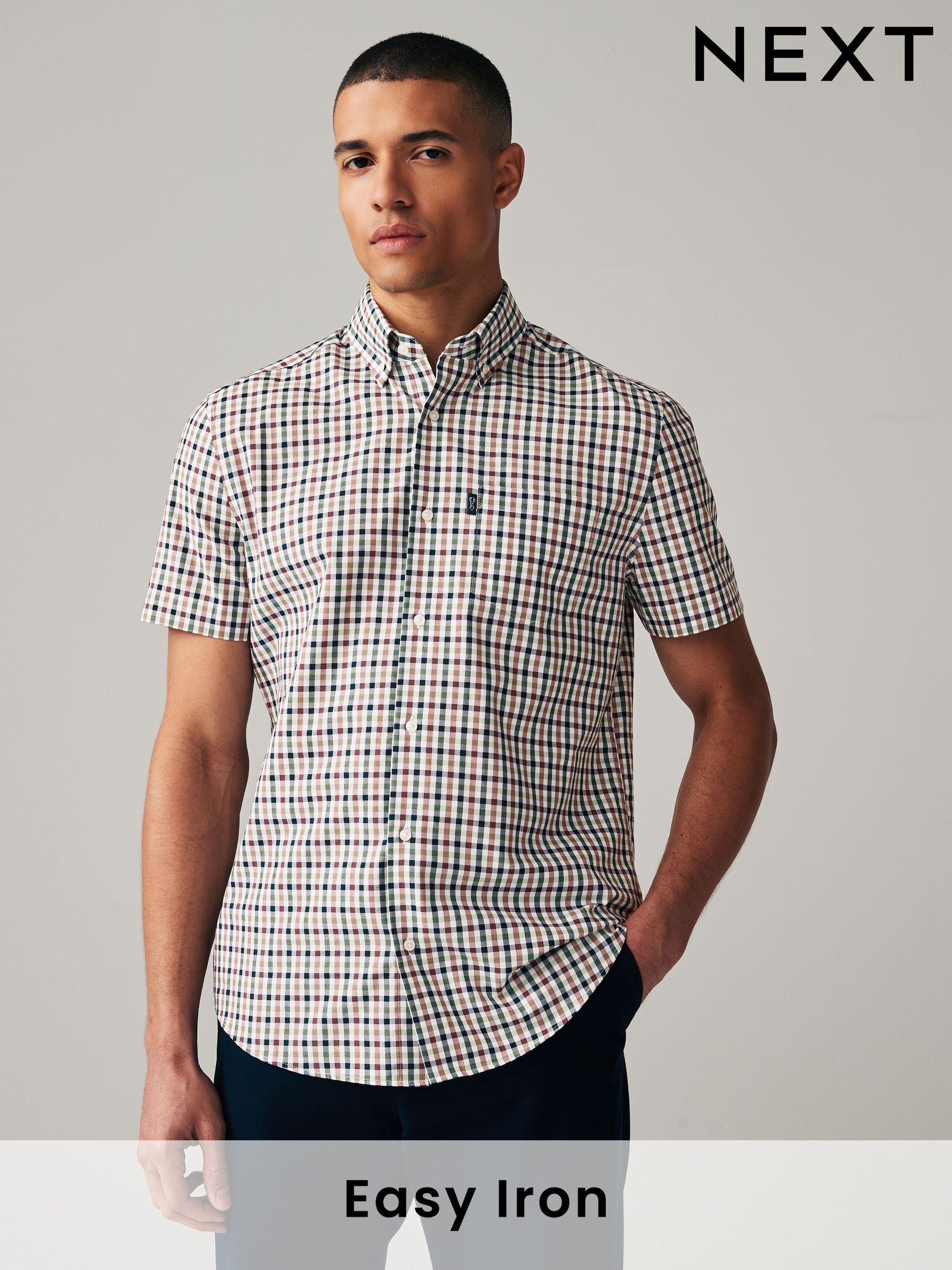 Next mens summer shirts sales