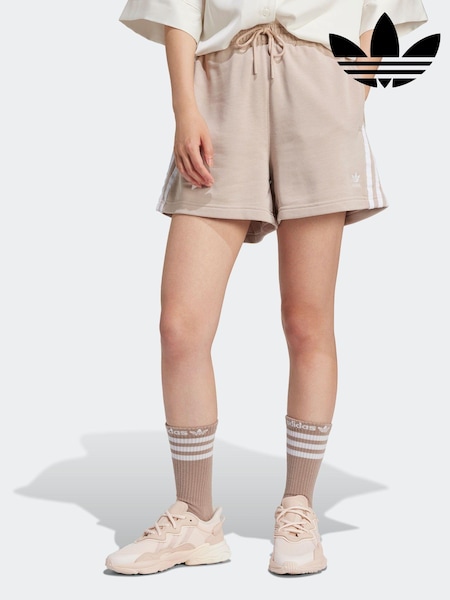 adidas Originals Beige 3-Stripes Shorts (N16979) | €18