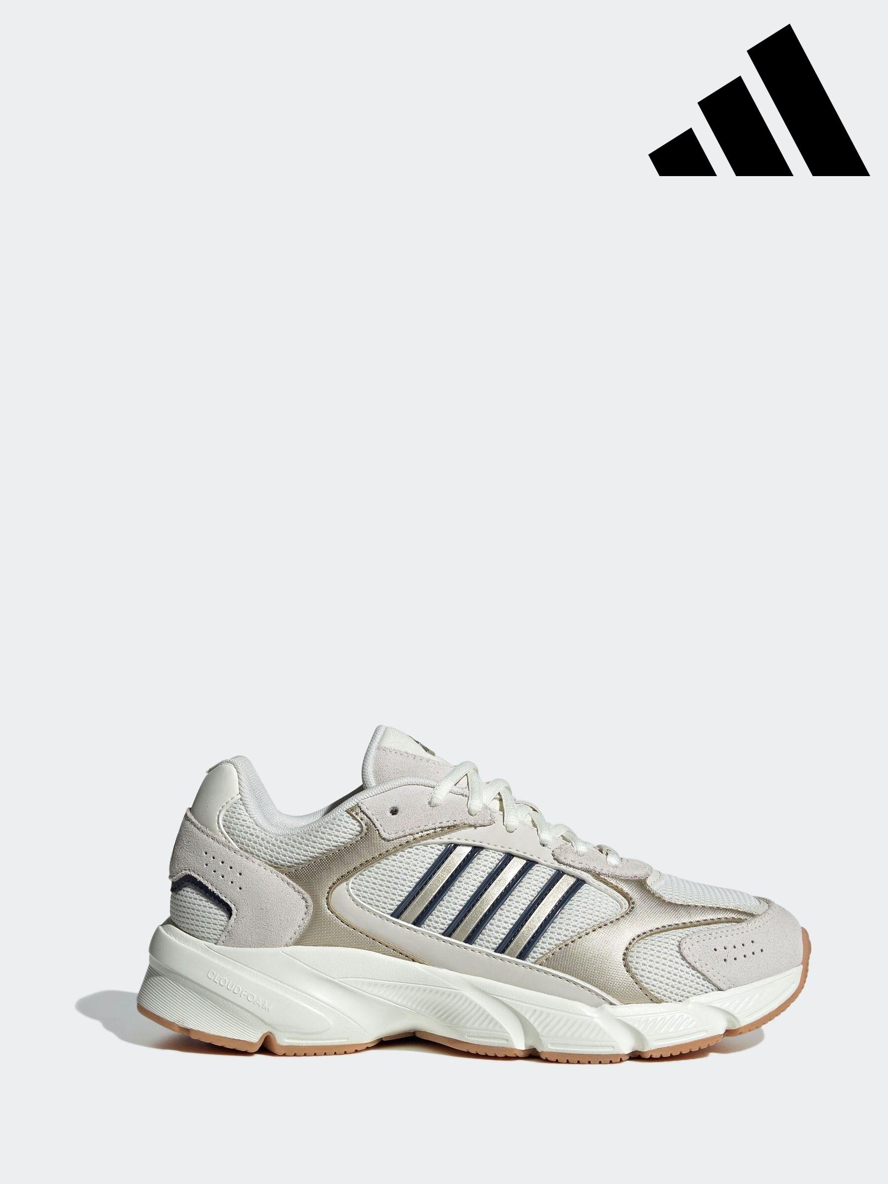 Adidas leather sneakers womens deals