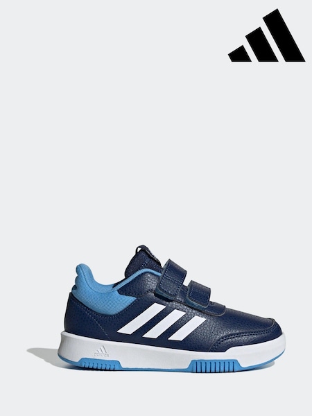 Adidas Blue/White Hook and Loop Tensaur Sport Trainers (N17133) | €35