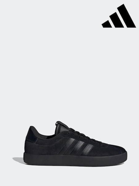 adidas Black VL Court Trainers (N17450) | R$ 590