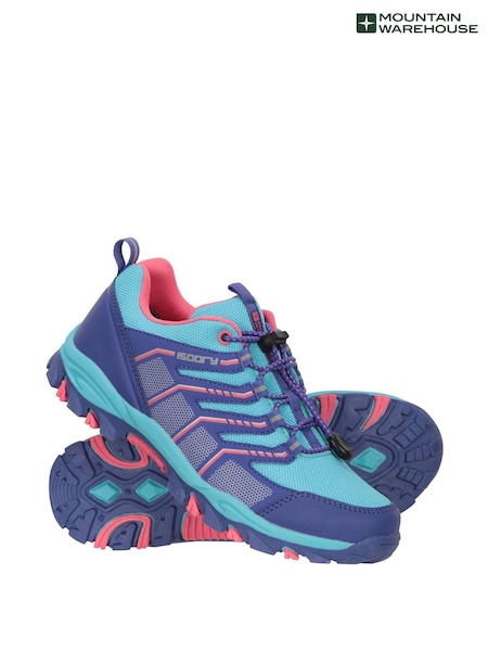 Mountain Warehouse Blue Kids Bolt Active Waterproof Shoes (N18193) | ₪186