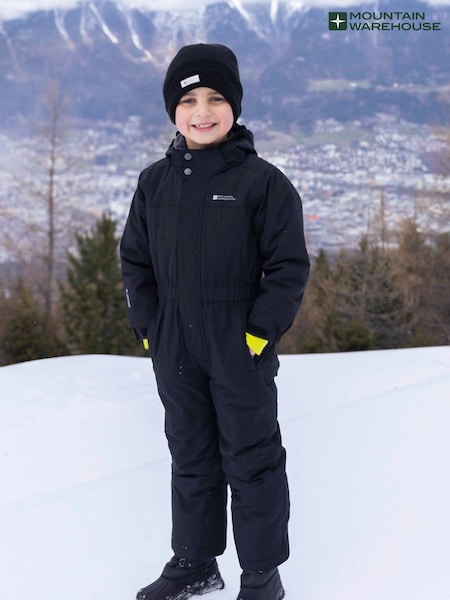 Mountain Warehouse Cloud Kids All In One Waterproof Fleece Lined Snowsuit (N18236) | ‏322‏₪