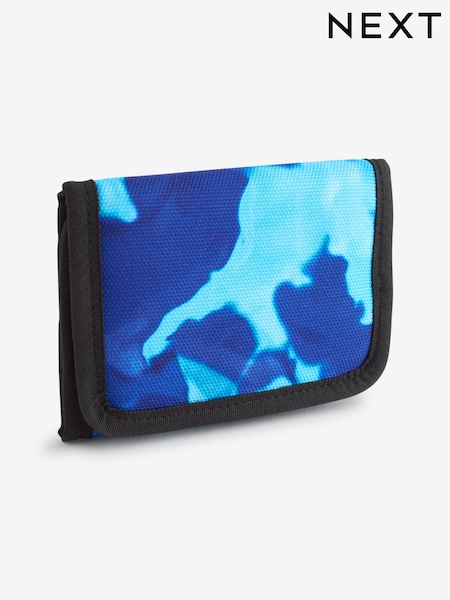 Blue Print Wallet (N18461) | 21 QAR