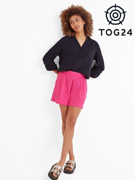 Tog 24 Blue Cruise Long Sleeve 100% Cotton Shirt (N18671) | AED131