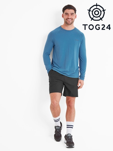 Tog 24 Blue Clamber Long Sleeve Tech Top (N18697) | AED93