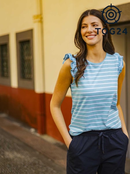 Tog 24 Blue Maribel Blouse (N18706) | ₪121