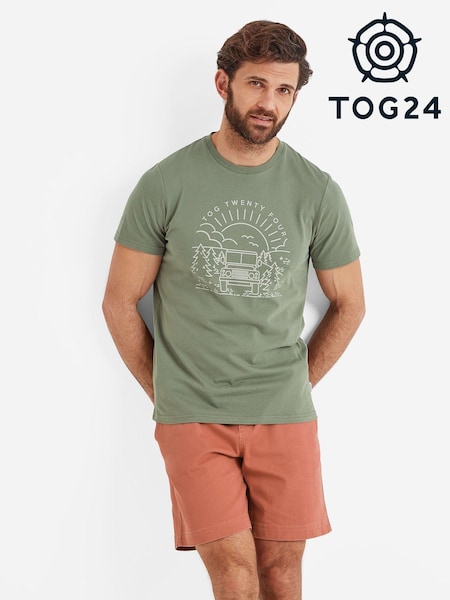 Tog 24 Green 100% Cotton Fowler T-Shirt (N18933) | €31