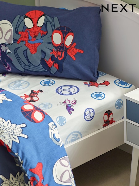 Multi Disney Spidey and His Amazing Friends 100% Cotton Fitted Sheet (N20053) | €17 - €21