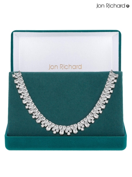 Jon Richard Cubic Zirconia Statement Necklace (N20446) | ‏222 ر.ق.
