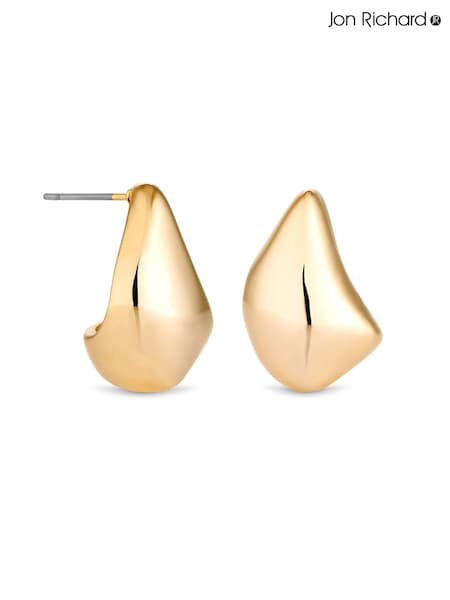 Jon Richard Gold Tone Nugget Stud Earrings (N20502) | €25
