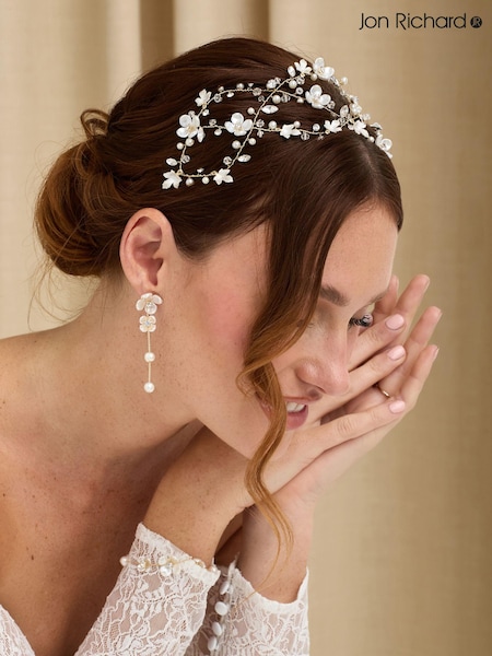 Jon Richard Floral Tiara (N20535) | €80