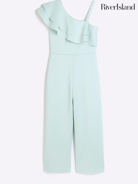 River Island Girls Mint Scuba Jumpsuit (N20756) | 18 €