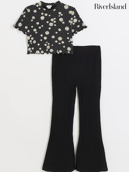 River Island Girls Ditsy Kickflare Set (N20878) | € 12