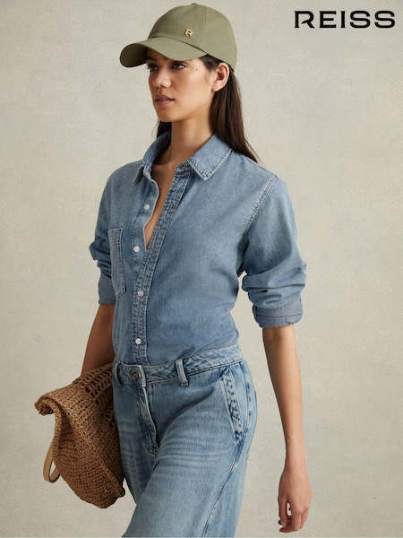 Reiss Poppie Relaxed Denim Shirt (N21148) | 195 €