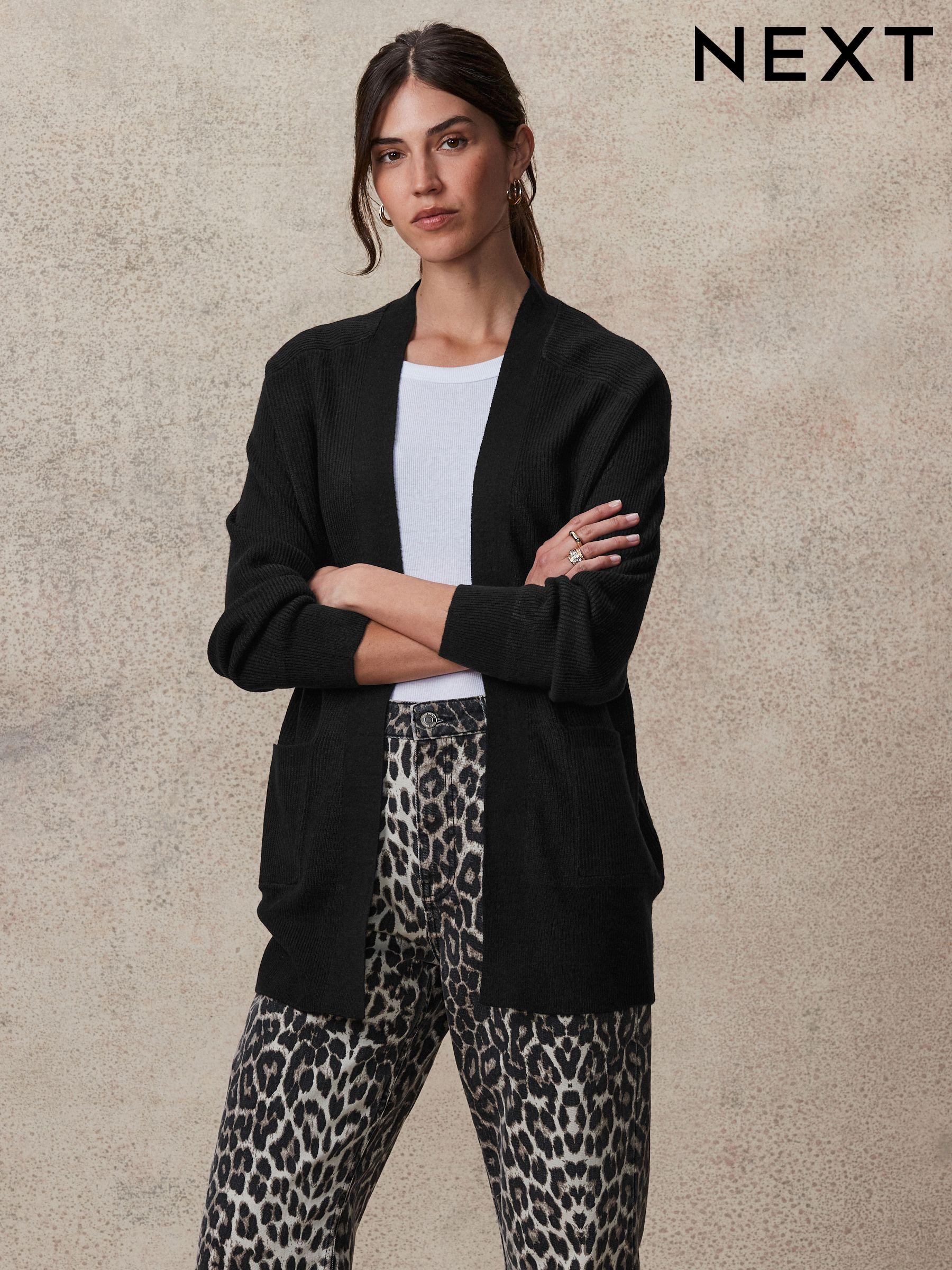 Women s Cardigans Petite Black Knitwear Next Luxembourg