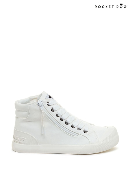 Rocket Dog Jazzin Hi 12A Canvas Trainers (N21454) | €58