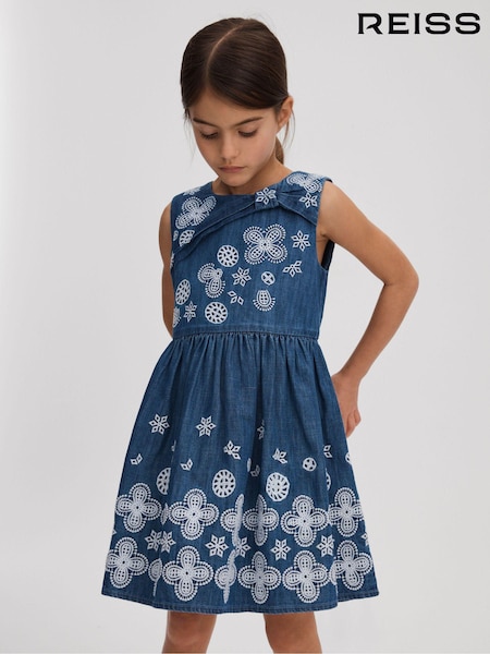 Reiss Penny Broderie Dress (N21521) | 95 €