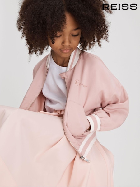 Reiss Remi Colourblock Varsity Bomber Jacket (N21557) | 111 €