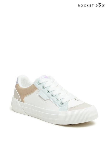 bela & Taupe Brown - Rocket Dog Cheery Blocked Sporty Trainers (N21601) | € 59