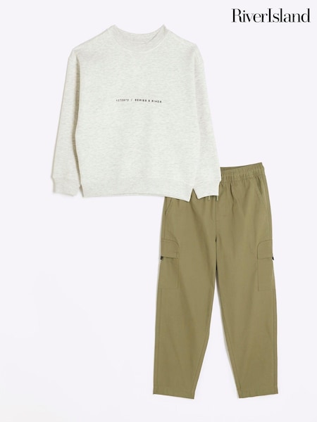 River Island Boys Sweat Cargo Set (N21733) | € 18