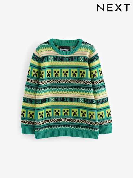 Christmas Fairisle Pattern Crew Neck Jumper (3-16yrs) (N21757) | ‏7 ر.ع.‏ - ‏9 ر.ع.‏