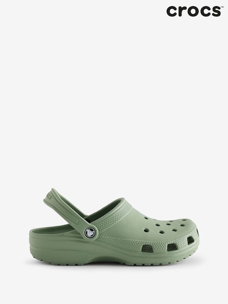 Crocs Light Green Adults Classic Clogs (N21790) | AED145
